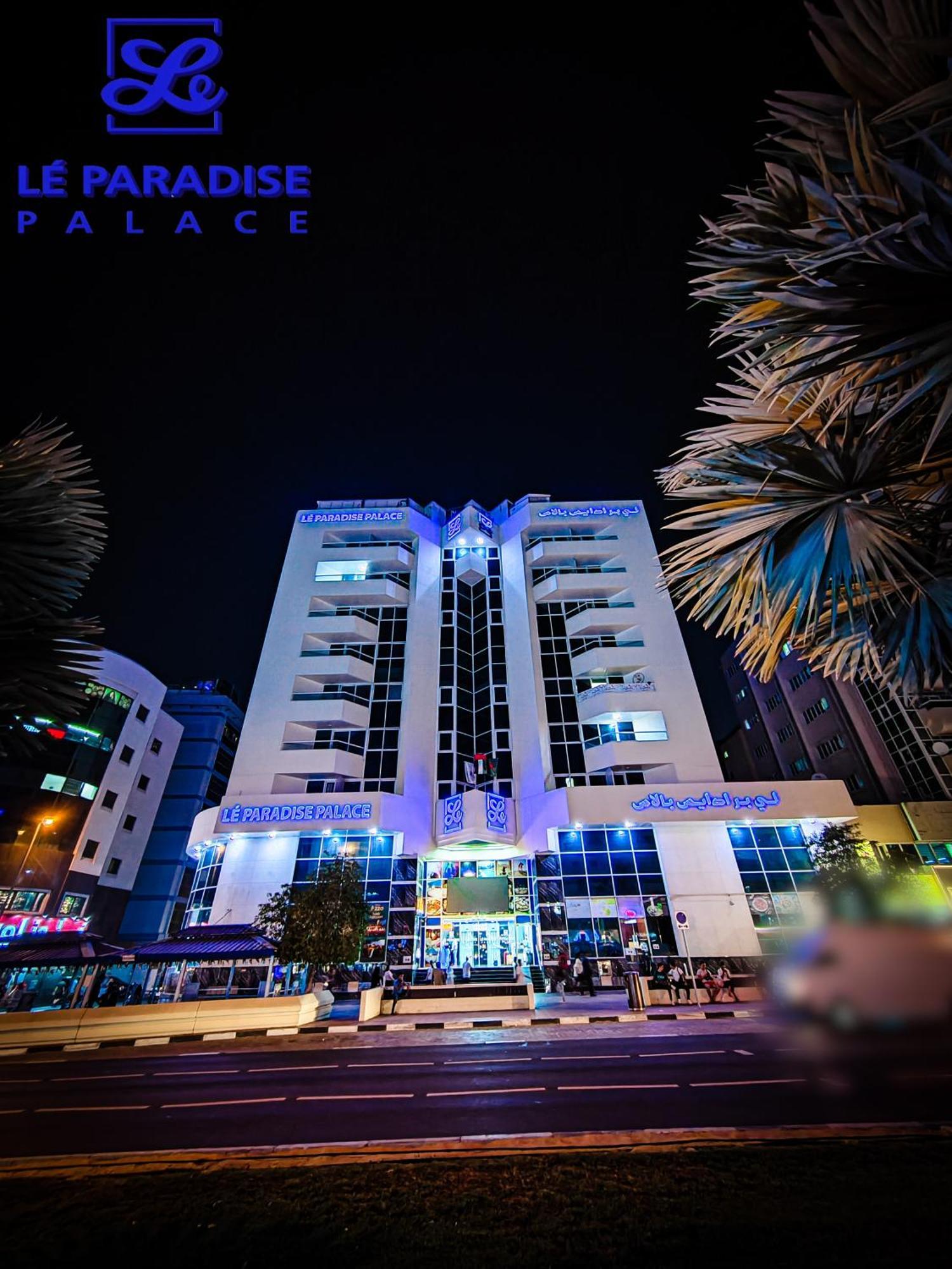Le Paradise Palace Hotel Dubái Exterior foto